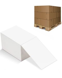 4x6" Fanfold Thermal Shipping Labels (1000 Labels) - 240 Stacks