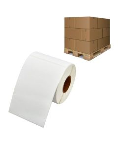 4x8" (102 x 210mm) 250 Per Roll Thermal Labels (36 Boxes) - 1 Pallet