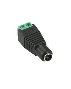 2.1mm Female DC Barrel Connector with Screw Terminal