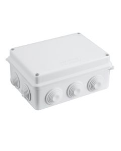 IP65 Waterproof White Surface Junction Box (150x110x70mm)