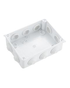 IP65 Waterproof White Surface Junction Box (150x110x70mm)