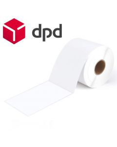 DPD Thermal Shipping Labels, 102mm x 150mm (4 x 6") 300 Labels, 25mm Core, White, Permanent