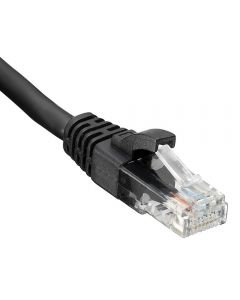 1m CAT5 Network LAN Cable Ethernet Patch Lead RJ45 - Black