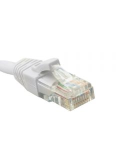 0.5m CAT5 Network LAN Cable Ethernet Patch Lead RJ45 - White