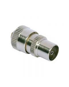 Female Coax Coaxial Aerial Freeview TV Plug Screw Type Cable Connector