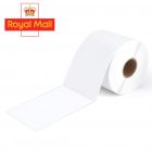 Royal Mail Thermal Shipping Labels, 102mm x 150mm (4 x 6") 250 Labels, 25mm Core, White, Permanent