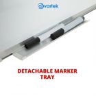 Avartek Magnetic Drywipe Whiteboard Aluminium Frame - 900 x 600mm (90 x 60cm)