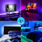 1M RGB LED Colour Changing Strip Light + Black 24 Key Controller