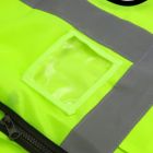 Yellow Hi-Vis Vest / Class 2 Safety Vest Hi-Visibility Waistcoat - Extra Large