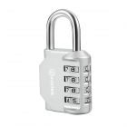 AVARTEK - All Weather Aluminium Combination Silver Padlock 30mm