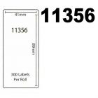 Dymo 11356 / S0719250 Compatible Labels, 89mm x 41mm, 300 Labels, White, Permanent