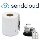 Dymo S0904980 Compatible SendCloud Labels, 104mm x 159mm, 220 Labels, White, Permanent