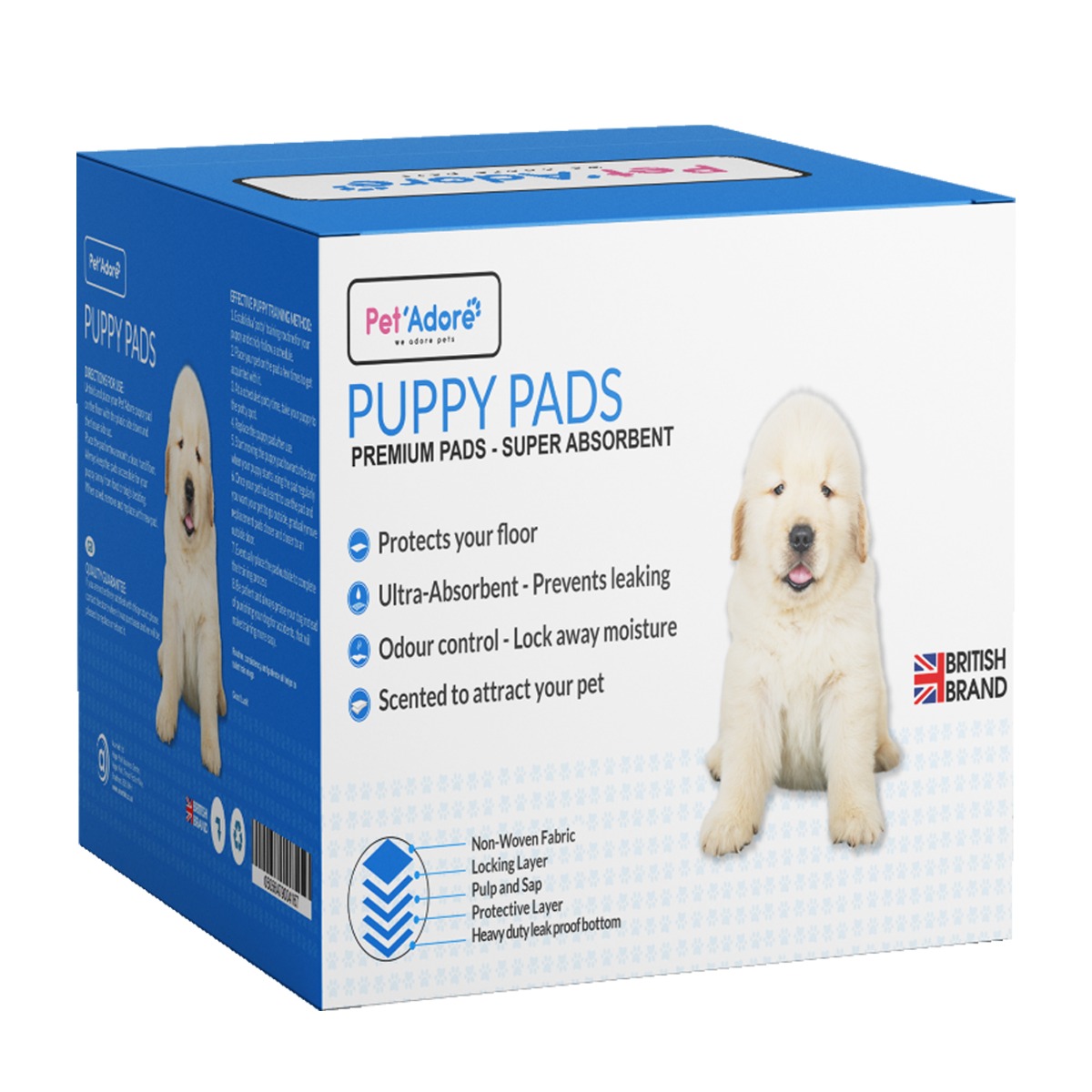 Pink 2024 puppy pads