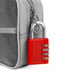 AVARTEK - Combination Combi Resettable Padlock Security 4-Digit - 40mm - RED - Image 3