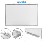 Avartek Magnetic Drywipe Whiteboard Aluminium Frame - 600 x 400mm (60 x 40cm) - Image 2