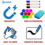 Avartek Magnetic Drywipe Whiteboard Aluminium Frame - 600 x 400mm (60 x 40cm) - Image 3