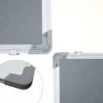 Avartek Magnetic Drywipe Whiteboard Aluminium Frame - 600 x 400mm (60 x 40cm) - Image 8