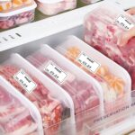 50x25mm food labels for jars boxes and storage containers