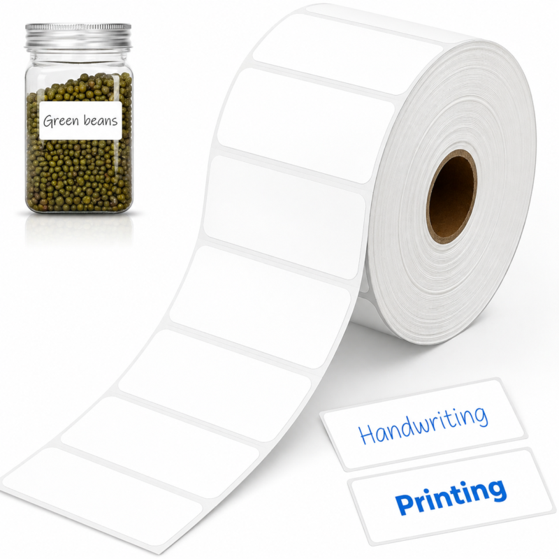 90x40mm direct thermal labels 1000 self-adhesive labels per roll