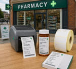 70x35mm self-adhesive thermal labels for pharmacy medicine packaging