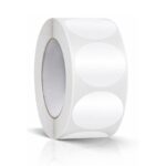 25mm white matte round labels A4 self-adhesive circle stickers
