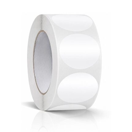 25mm white matte round labels A4 self-adhesive circle stickers