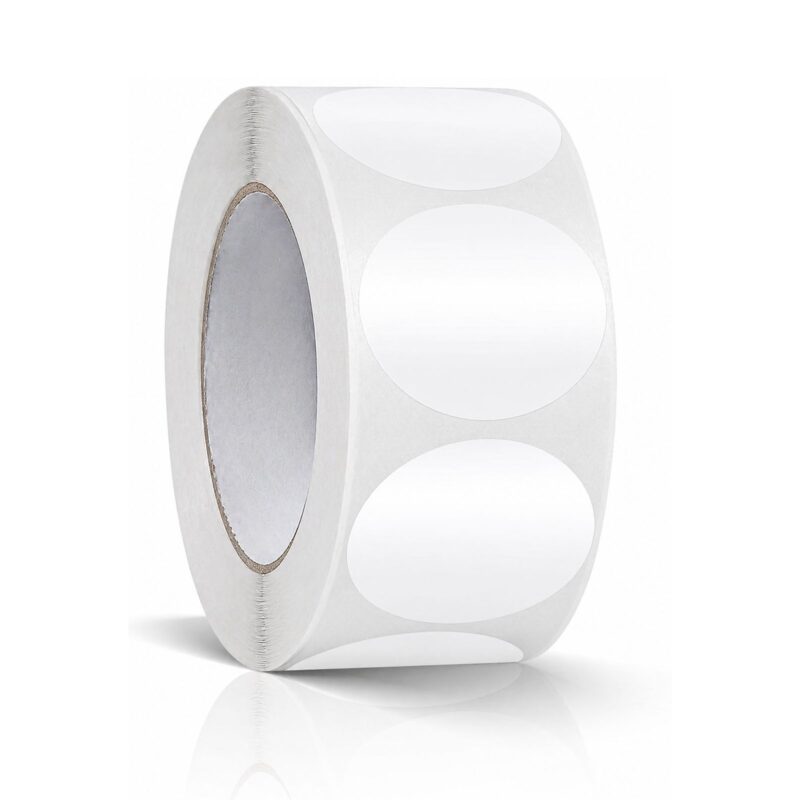 25mm white matte round labels A4 self-adhesive circle stickers
