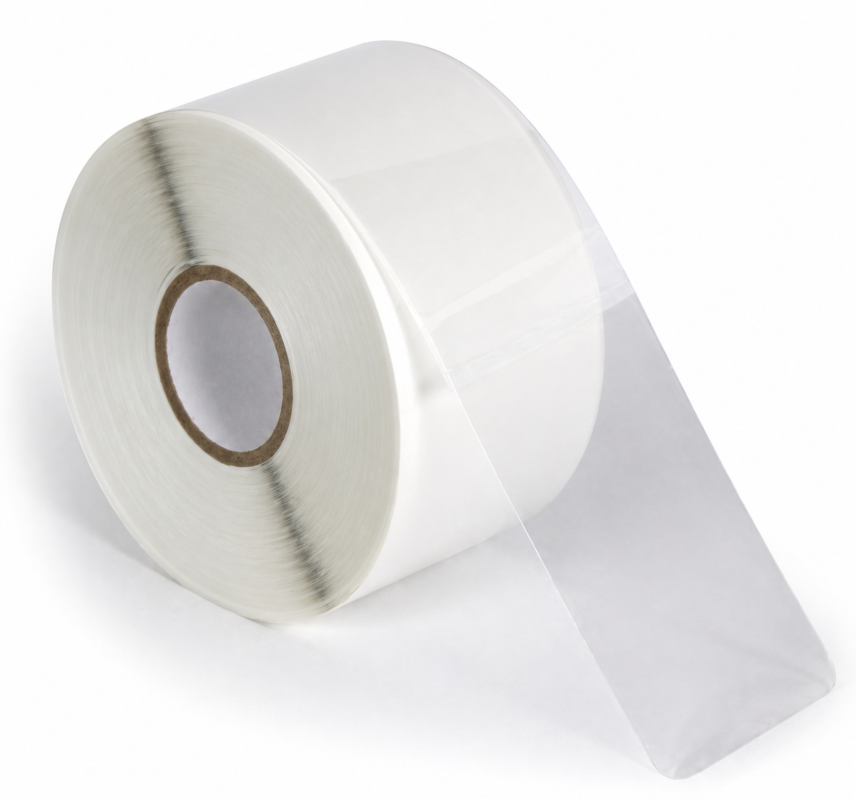 4x6 clear direct thermal labels 100x150mm 500 per roll