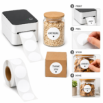 25mm printable circle labels for logos branding and small stickers
