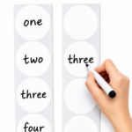 25mm A4 round labels for inkjet and laser printers