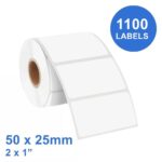 2x1 direct thermal FNSKU barcode labels for product packaging