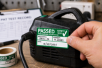 personalised PAT test labels for electrical appliance safety testing