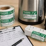 PAT test stickers for electricians landlords and businesses
