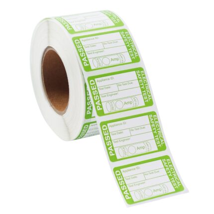 1000 passed PAT test labels electrical appliance testing stickers