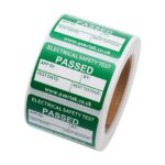 500 PASS PAT test labels for electricians and PAT testers