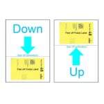 S19 A4 integrated labels for printing shipping labels and dispatch paperwork