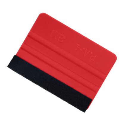 red vinyl wrap squeegee professional felt edge applicator tool