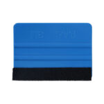 blue vinyl wrap squeegee professional felt edge applicator tool